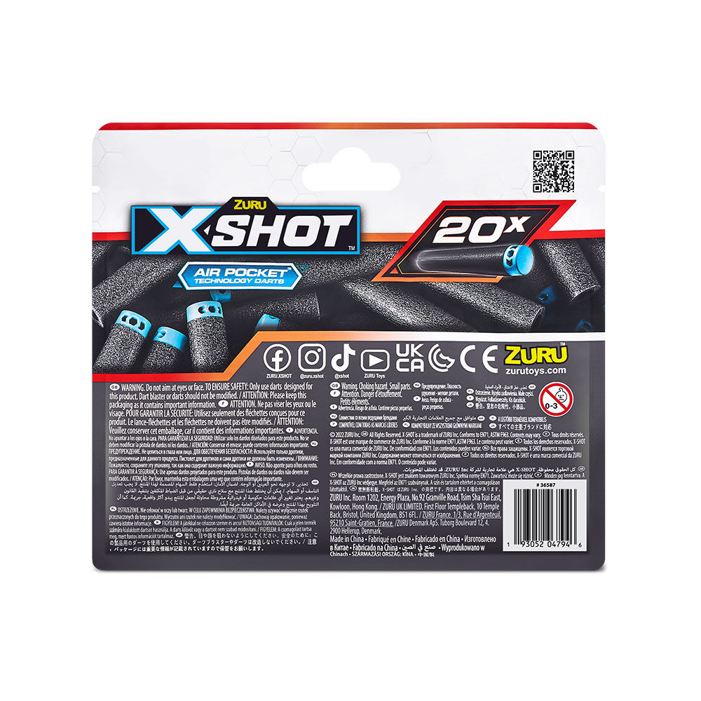 X-Shot Excel Darts Refill Pack (20 Darts) by ZURU | Toys R Us Canada