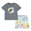 Nike  T-shirt and Short Set - Rainbow - Size 2T