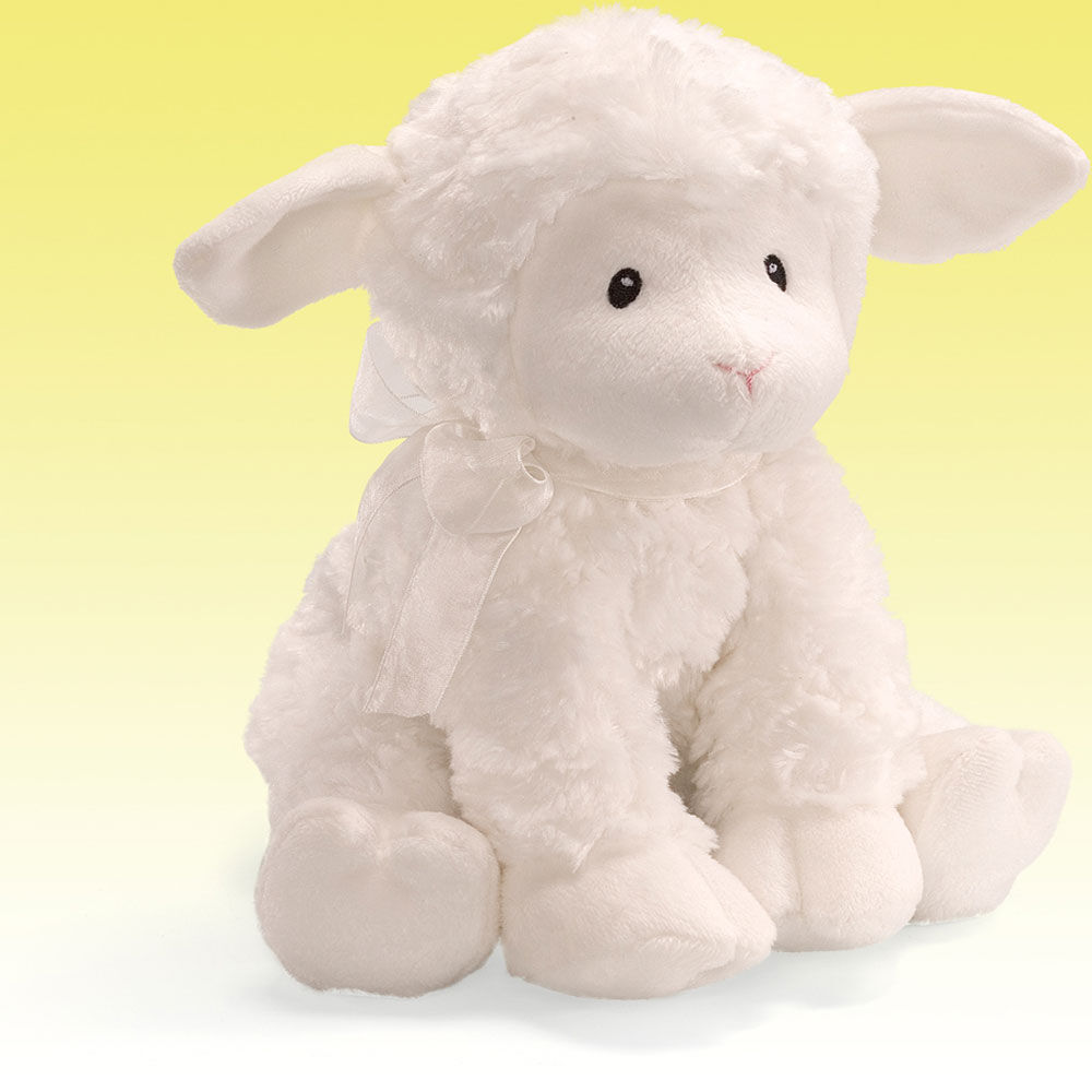 stuffed lamb toy