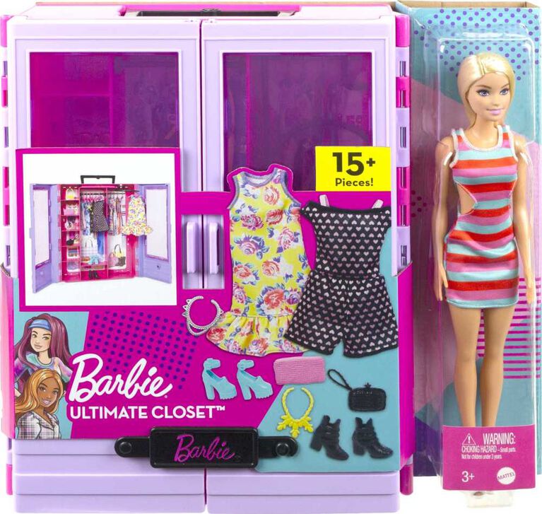 Fashion Mix 'n' Match Barbie Doll Set with Clothing Accessories :  : Toys & Games