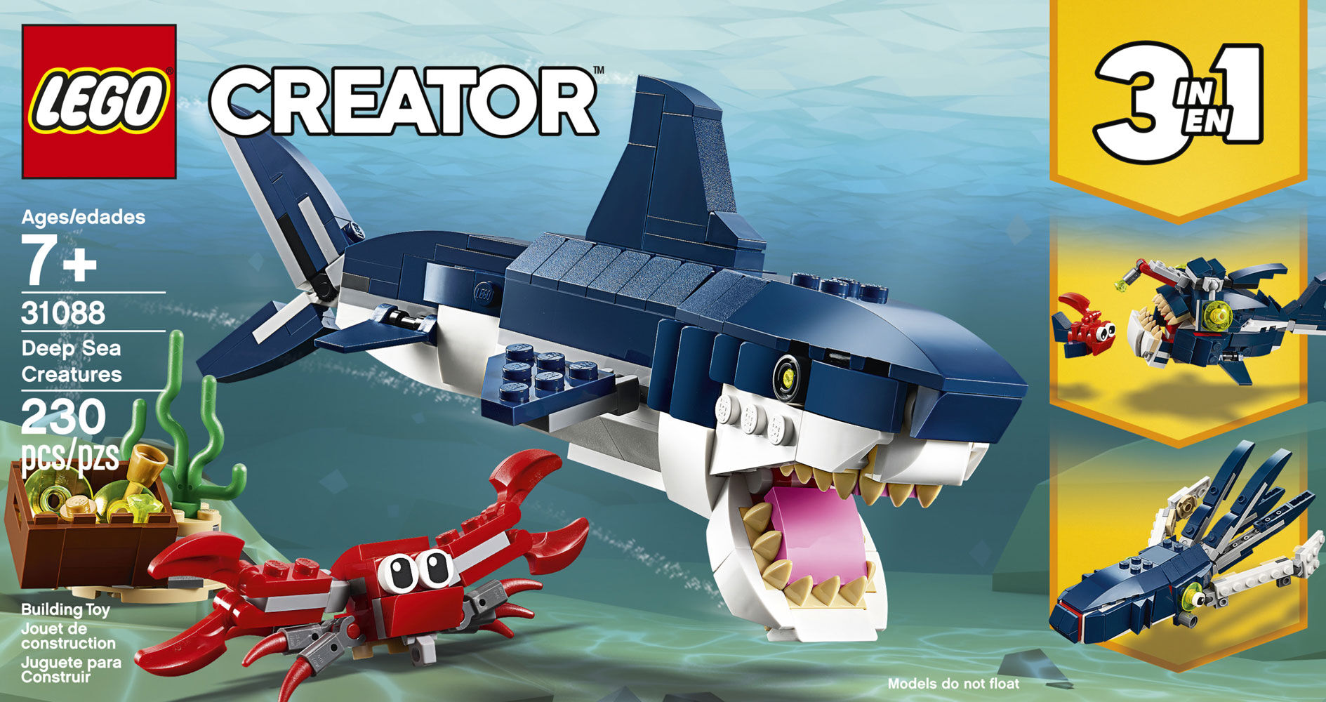 shark lego creator