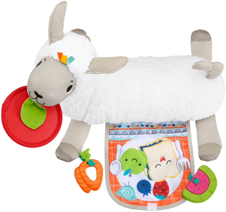 Fisher-Price Grow-with-Me Tummy Time Llama