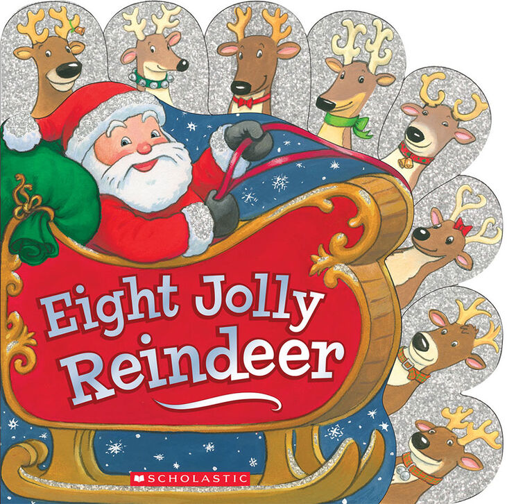 Eight Jolly Reindeer - English Edition