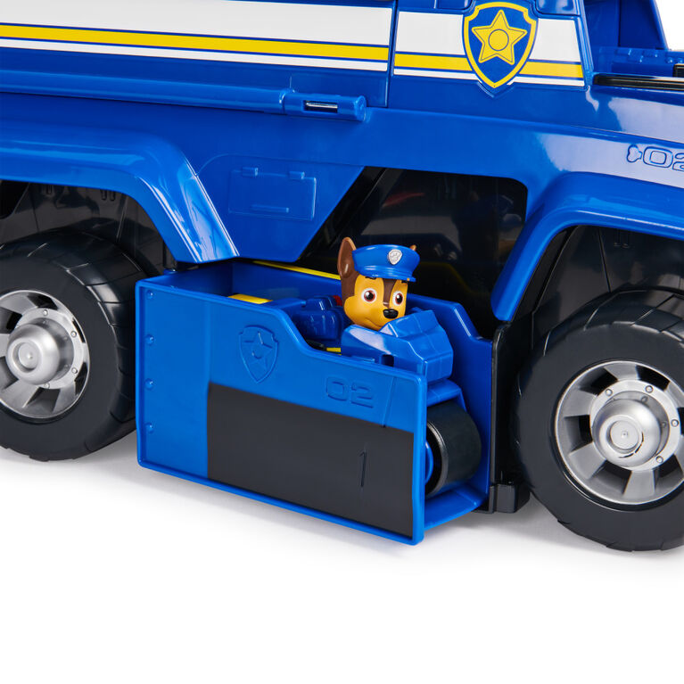 PAW Patrol, Chase's 5-in-1 Ultimate Cruiser with Lights and Sounds