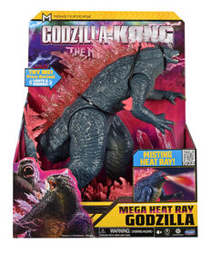 Godzilla x Kong: Figurine de Godzilla de 13 pouces Mega Deluxe Heat Ray Misting Breath Godzilla Figure