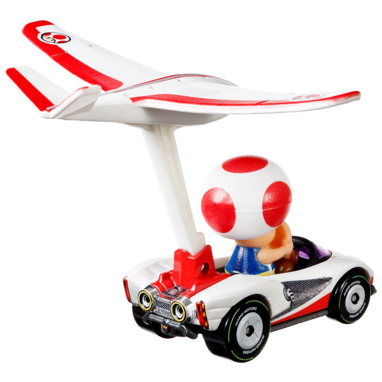 Hot Wheels Mario Kart Toad P Wing And Plane Glider Toys R Us Canada 2971
