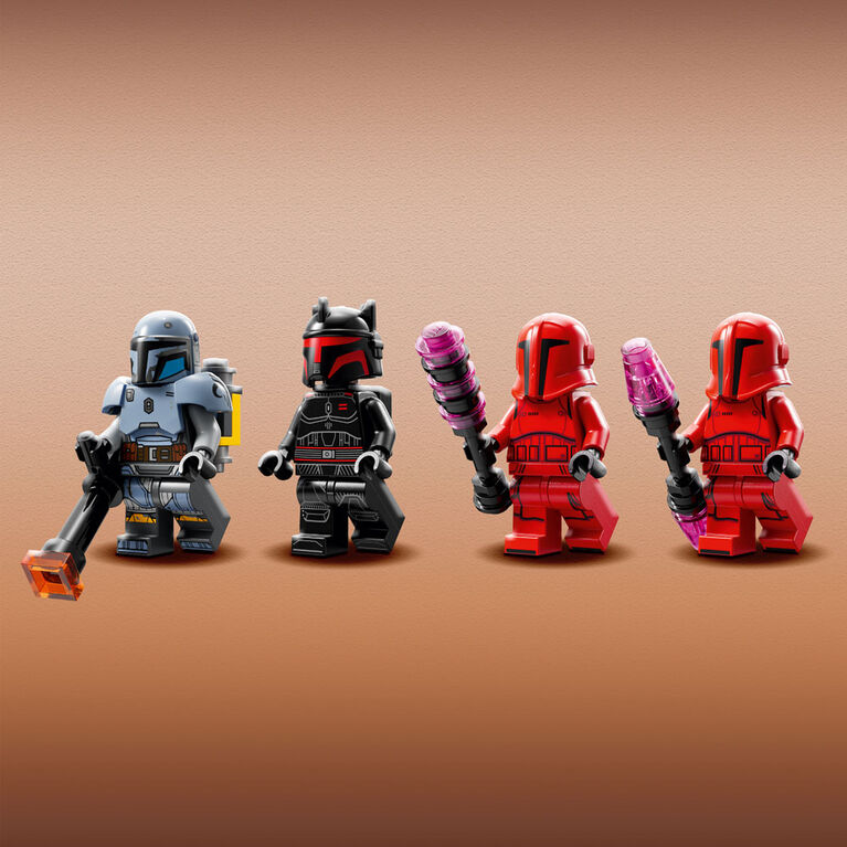 LEGO Star Wars Le combat entre Paz Vizsla et Moff Gideon 75386