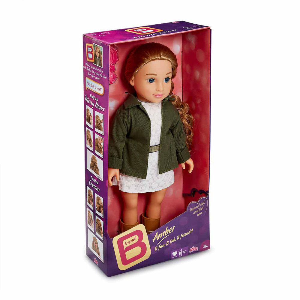 B Friends 18 inch Deluxe Doll - Amber 