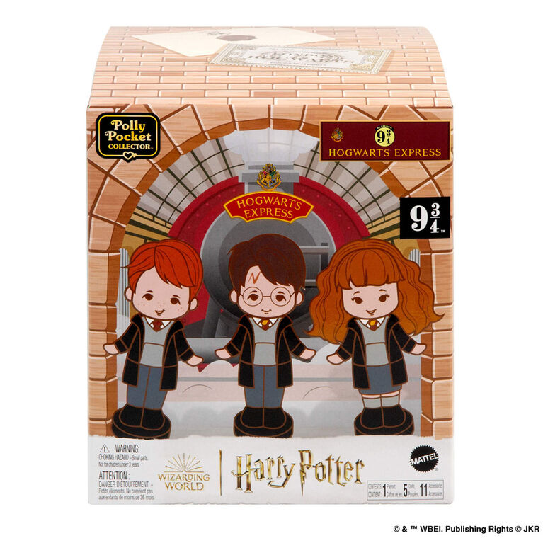 Polly Pocket-Harry Potter-Coffret collector avec poupées