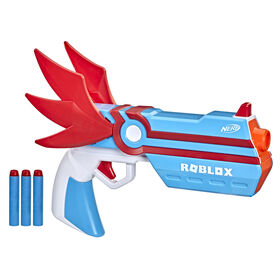 New~Nerf Roblox MM2 Shark Seeker Giant Dart Blaster Red Gun Nerf