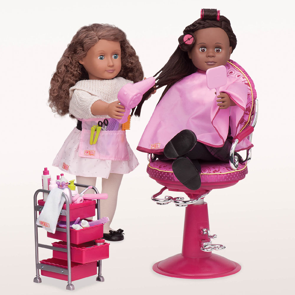 American girl doll salon clearance set