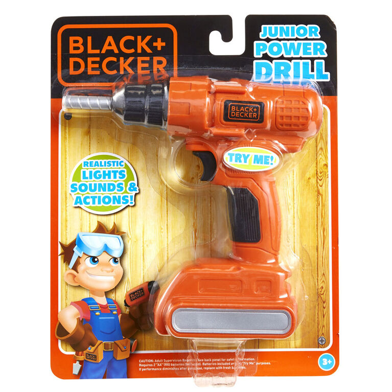 BLACK+DECKER Matrix Jr Power Drill & Jigsaw Kids Tool Play Toy