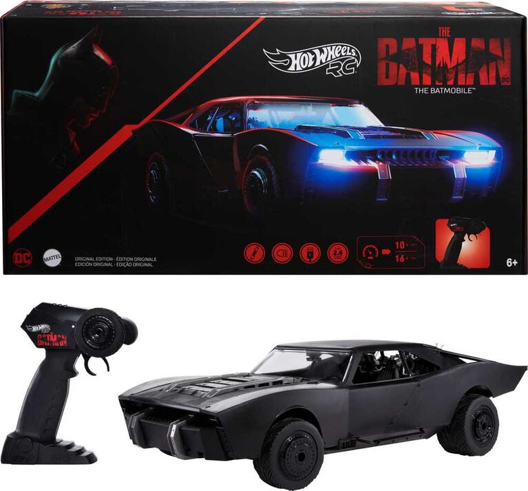 Hot Wheels R/C the Batman Batmobile, Remote-Controlled