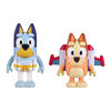 Bluey Figure 2Pack Action Hero Bluey and Bingo