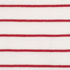 Gerber Childrenswear - 1 Pack Pull Knit Romper - Rouge + Blanc