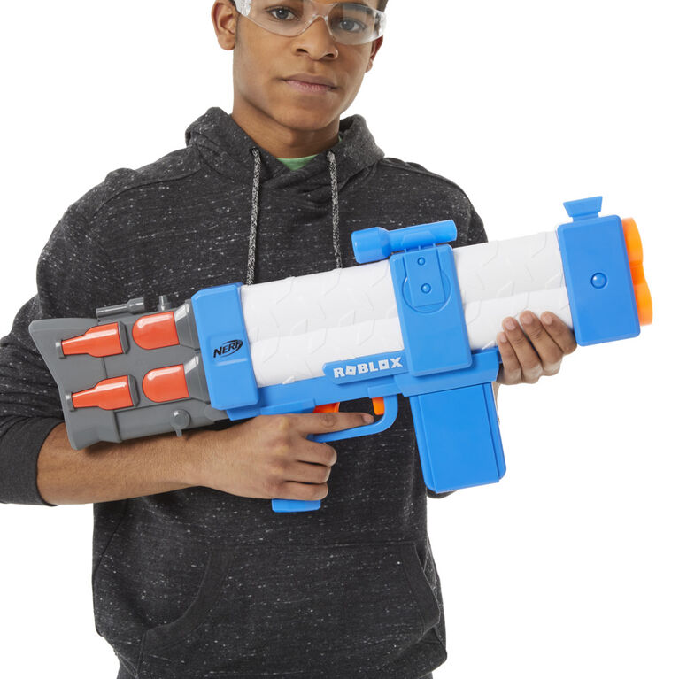 HOW TO GET Nerf Blasters On Roblox (Toy Code Item) 