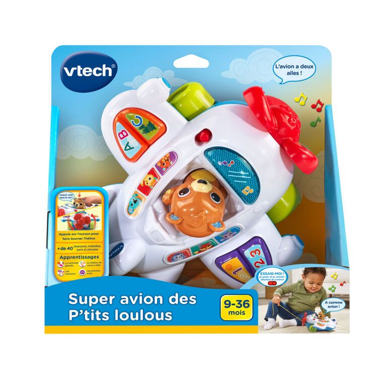 VTech Super avion des P'tits loulous - Édition française