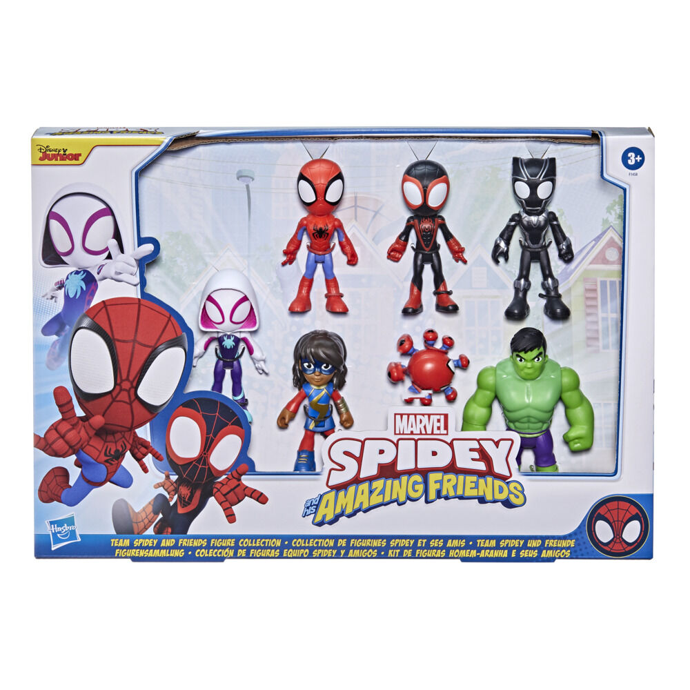 spidey and his amazing friends figure collection