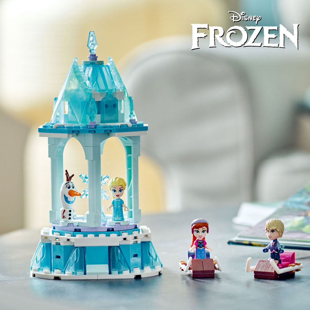 LEGO Disney Anna and Elsa's Magical Carousel 43218 Building Toy