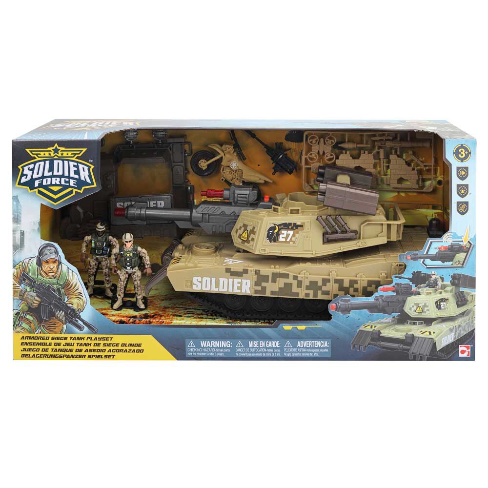 Army clearance themed toys