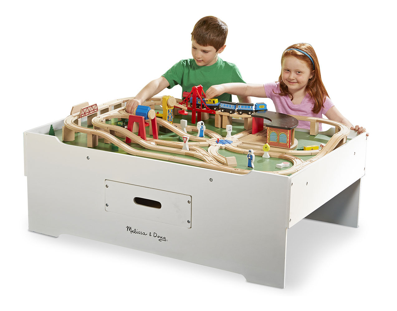 melissa doug train table