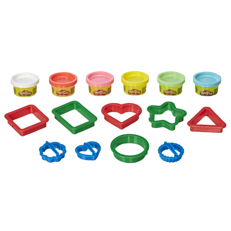 Play-Doh Mes premiers apprentissages - Les Formes, loisirs créatifs avec pâte à modeler pour le préscolaire