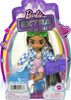 Barbie Extra Minis Doll #2 (5.5 in) in Fashion and Accessories, with Doll Stand