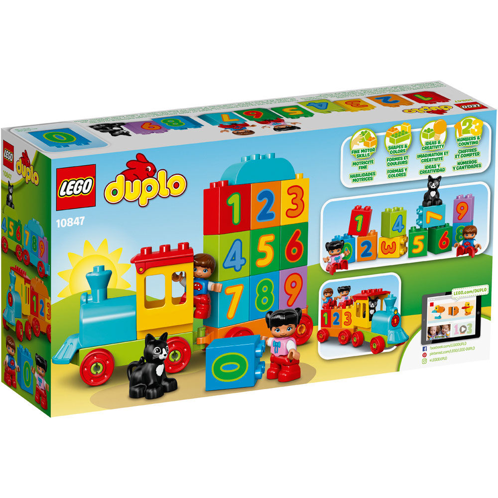 lego duplo my first number train
