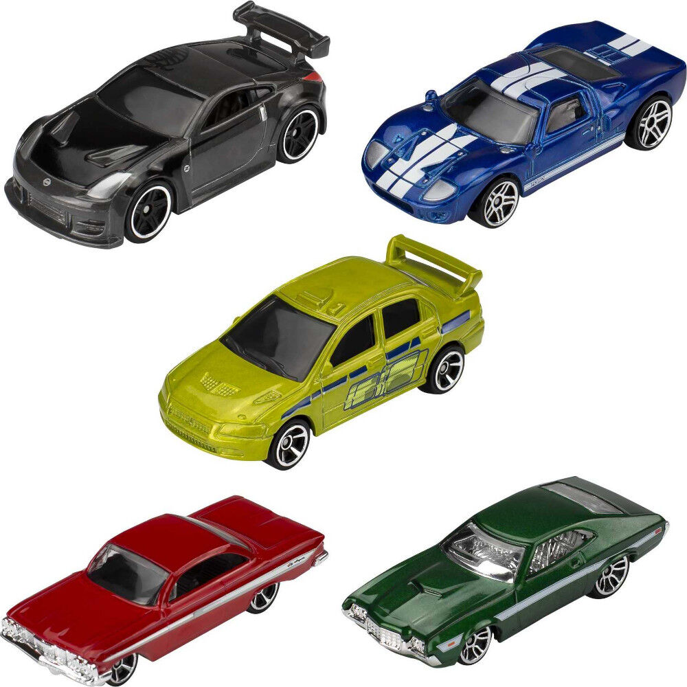 Hot Wheels Fast and Furious Vehicle 5-Pack | Toys R Us Canada