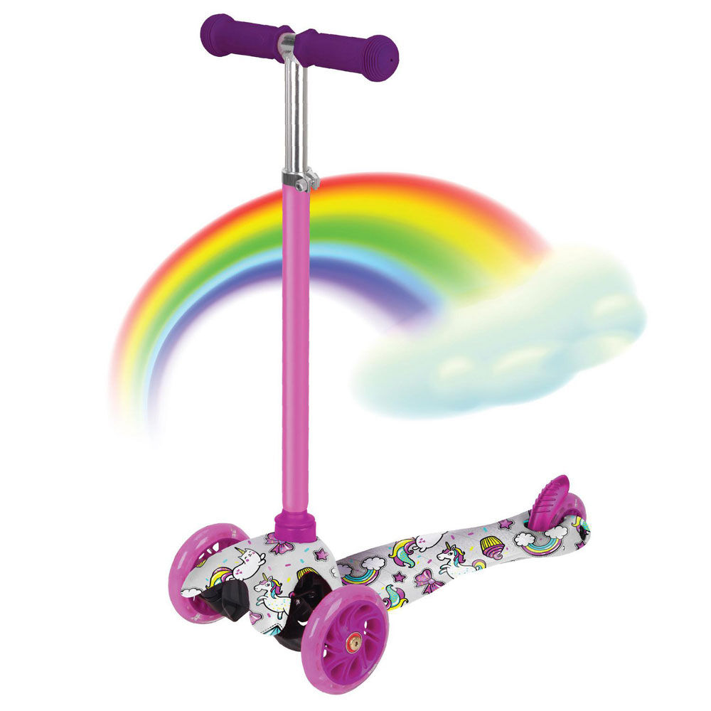 Rugged Racers Kids Scooter With Unicorn Print Design Toys R Us