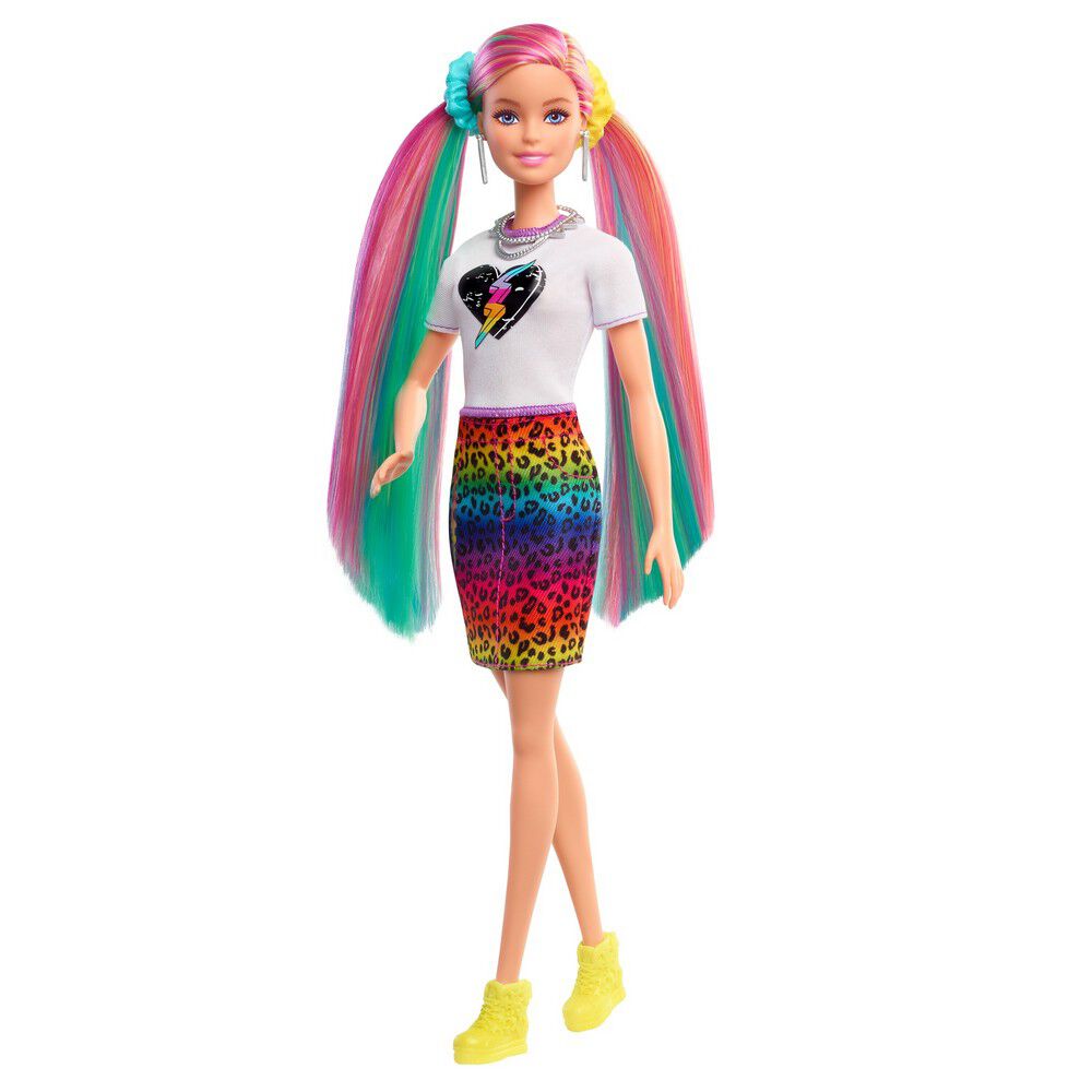 rainbow barbie doll