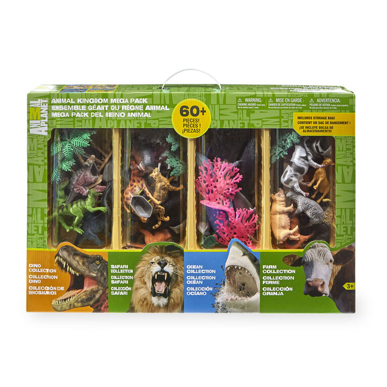Kingdom　R　Exclusive　60　Animal　Us　Toys　Mega　Planet　Animal　R　Pieces　Pack　Playset　Canada