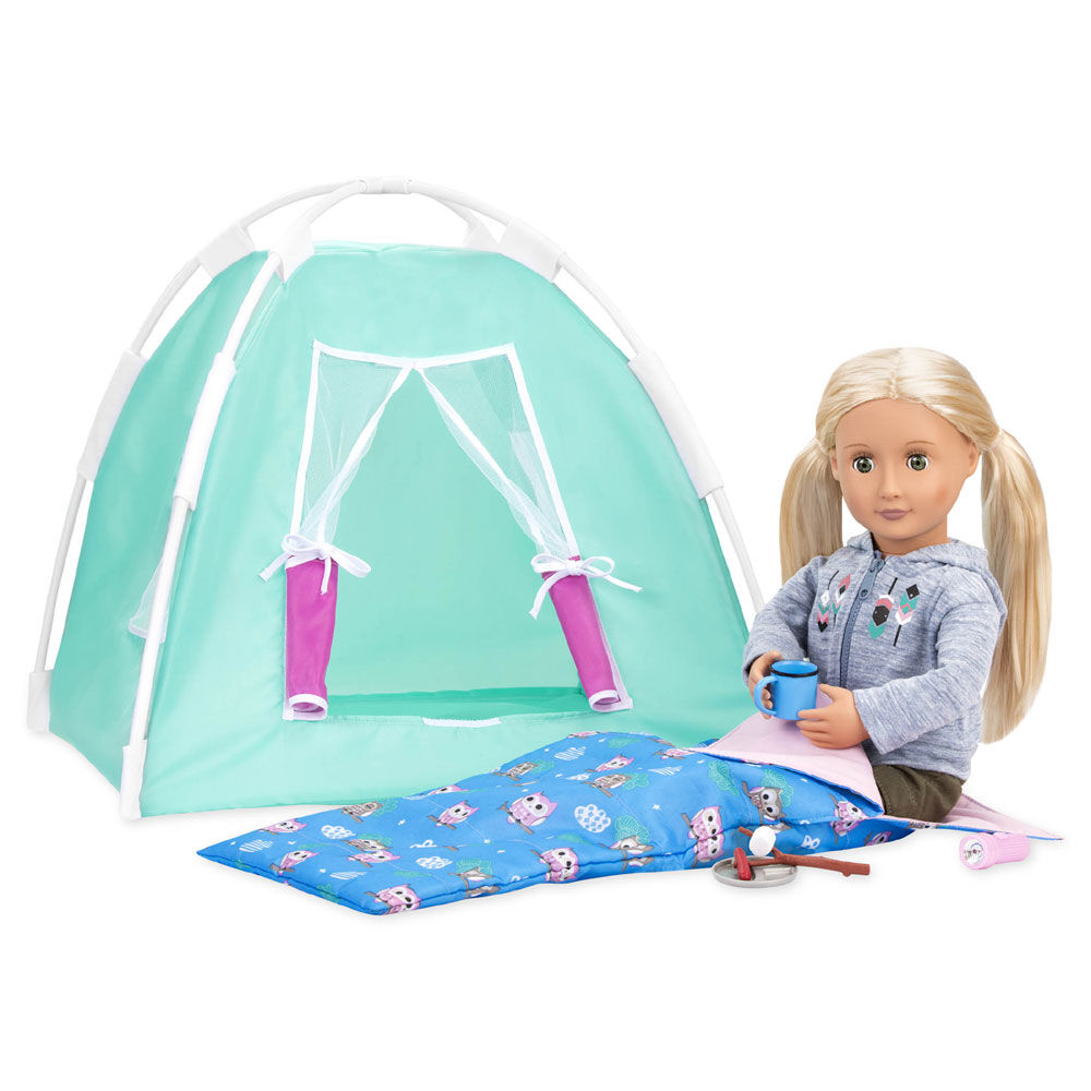 our generation dolls camping set