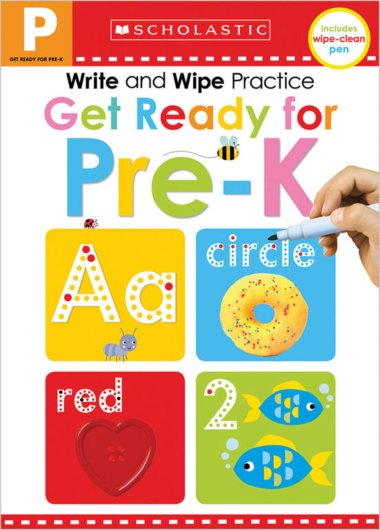 Scholastic Early Learners: Write And Wipe Get Ready For Pre-K - English Edition