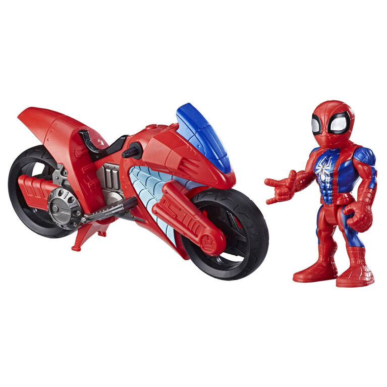 Marvel Spider-Man – Figurine Spider-Cochon 15 cm et moto - Jouet Spider-Man  : : Jeux et Jouets