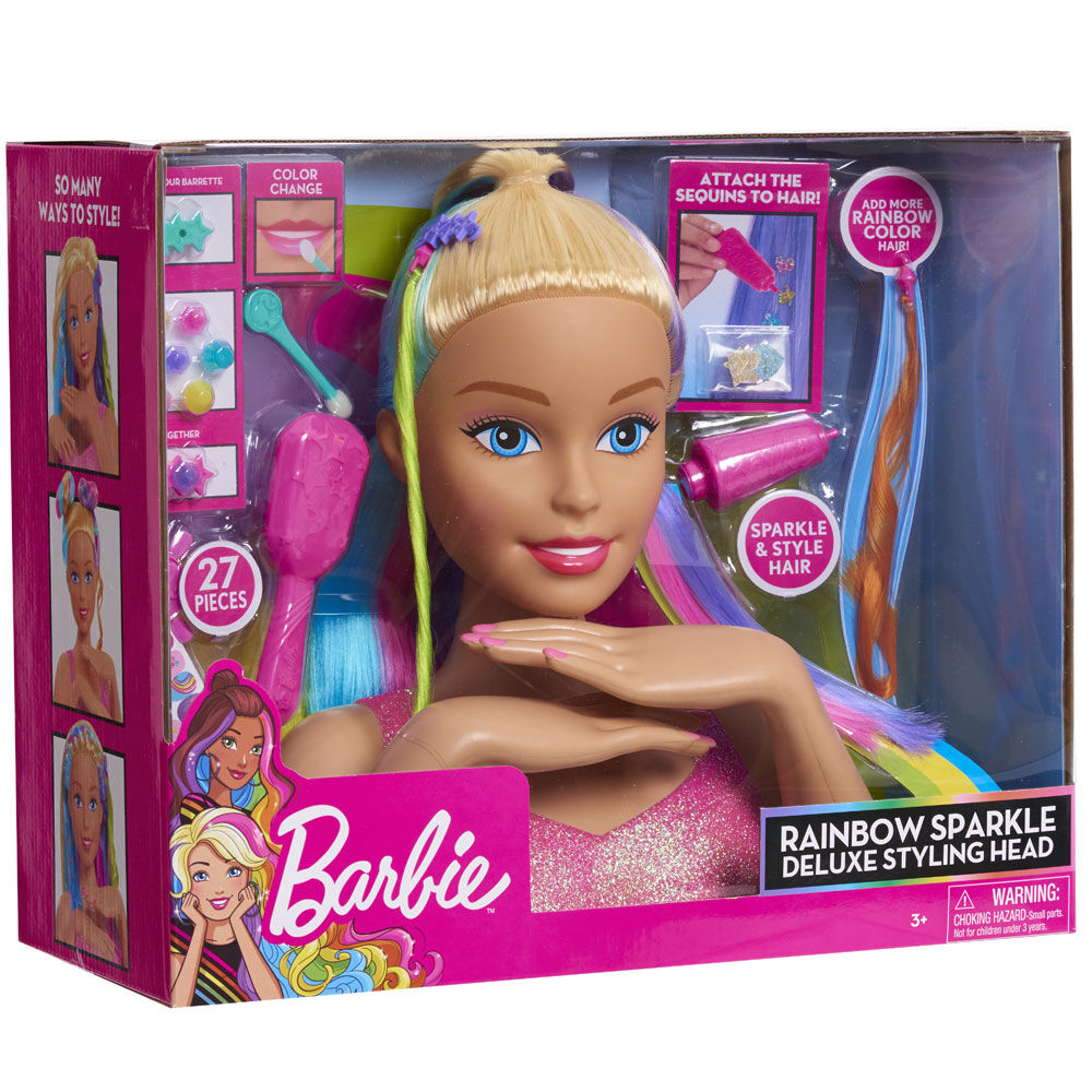 barbie head for styling hair