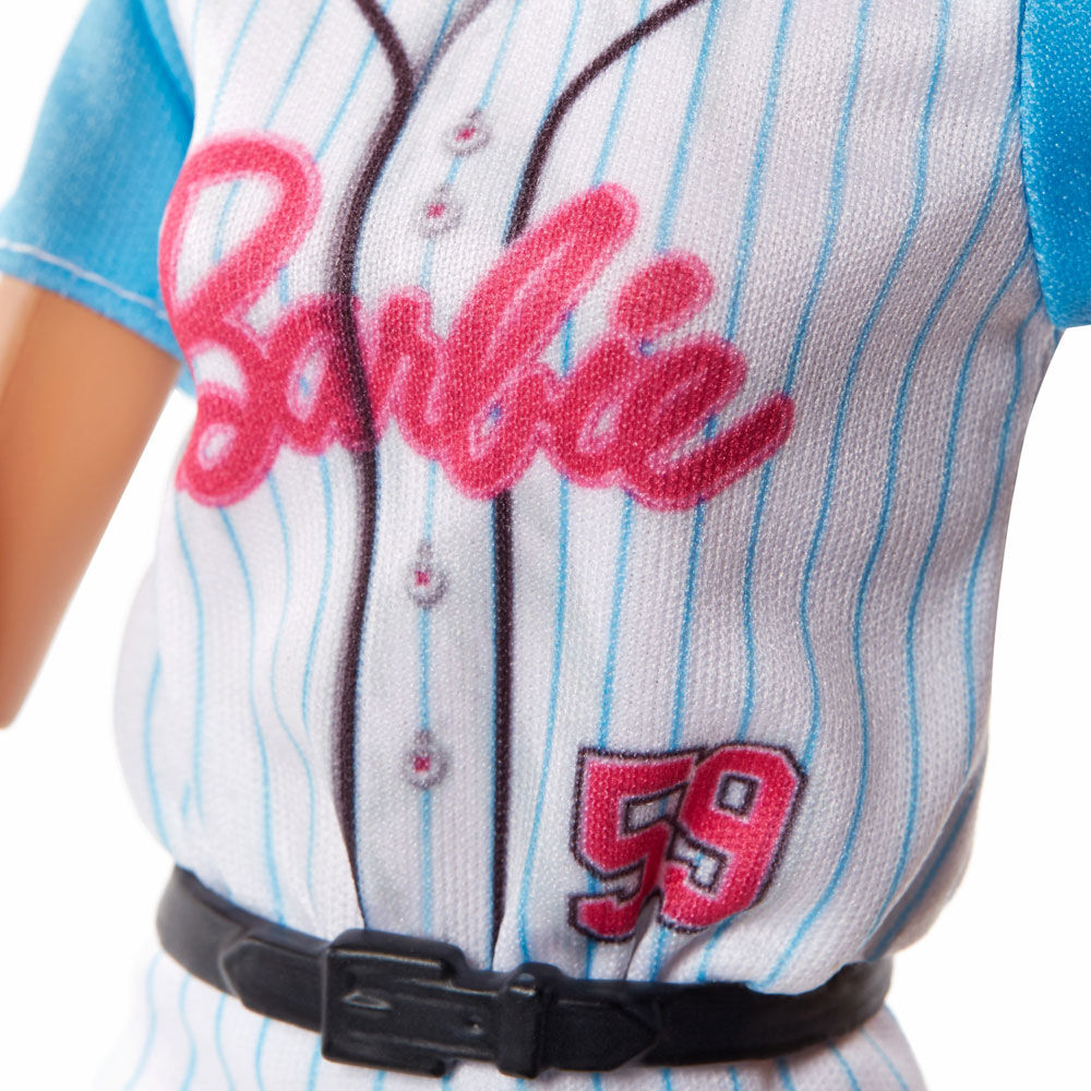 Barbie made to cheap move baseball player