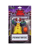 IT- 6" Scale Action figure- Toony Terrors- Pennywise (1990)