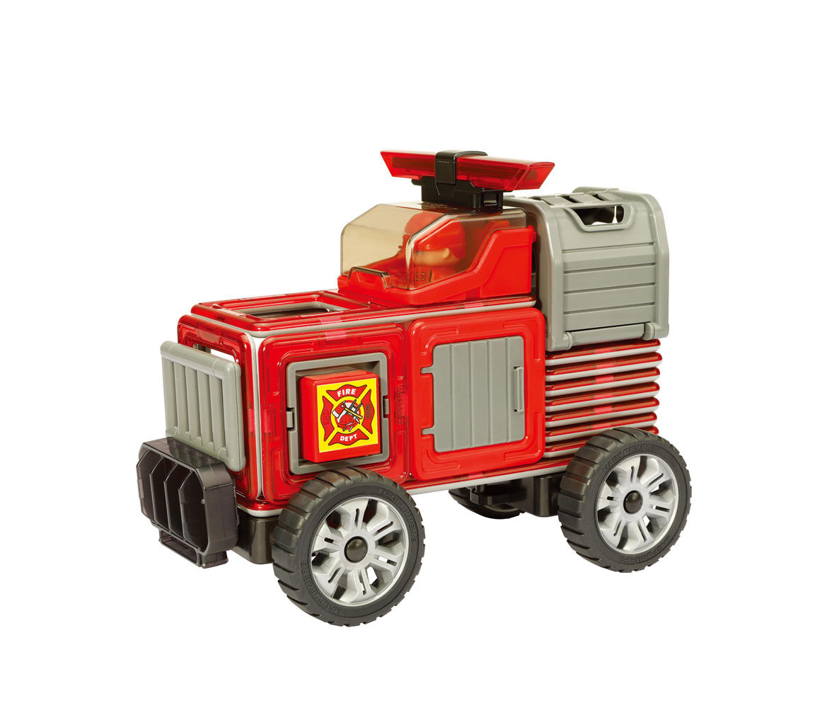 magformers fire truck