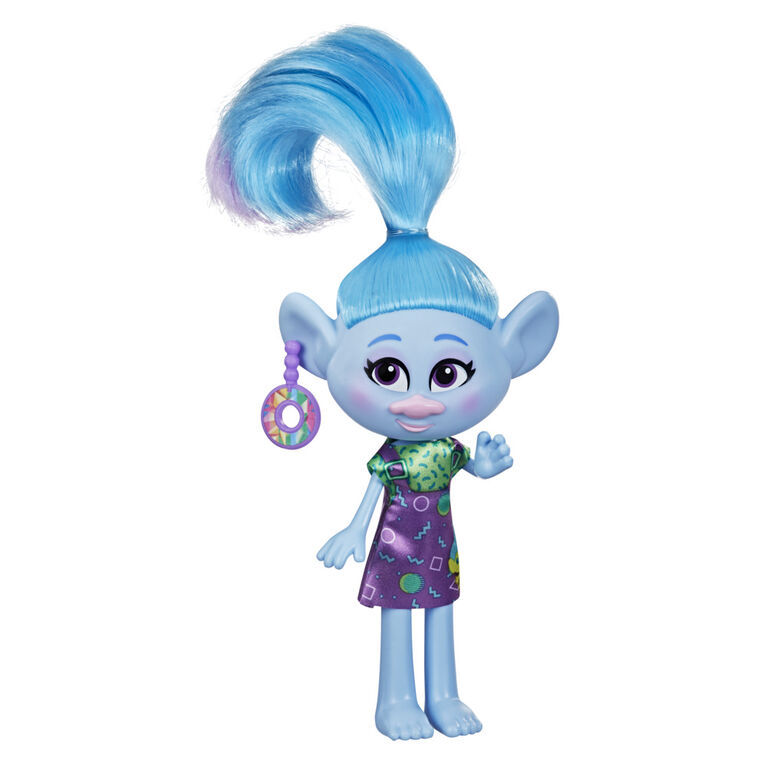 DreamWorks TrollsTopia Stylin' Chenille Fashion Doll with Removable ...