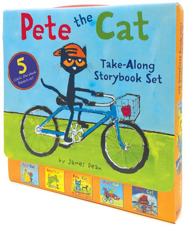 Pete The Cat Take Along Storybook Set - English Edition
