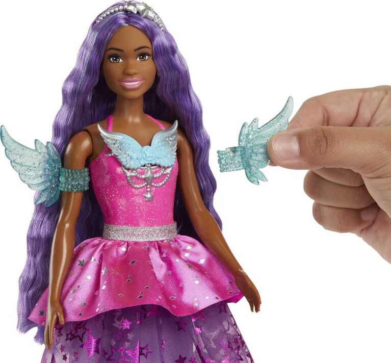 Jeu Tête Barbie Avec Accessoires Jouet pour Petite Fille De Peigne