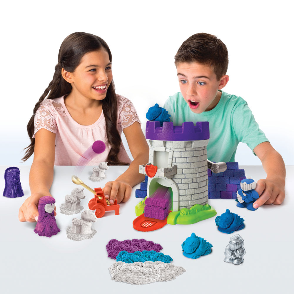 kinetic sand magic moulding tower