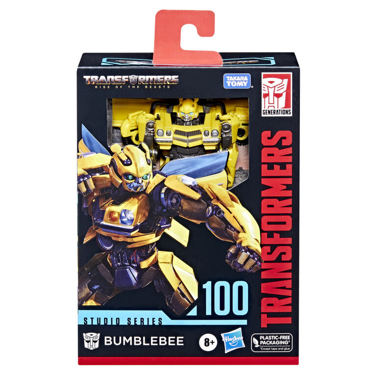 Transformers Studio Series Deluxe 100 Transformers: Rise of the Beasts Bumblebee 4.5 Inch Action Figure