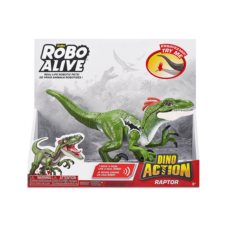 Robo Alive Dino Action Raptor by ZURU
