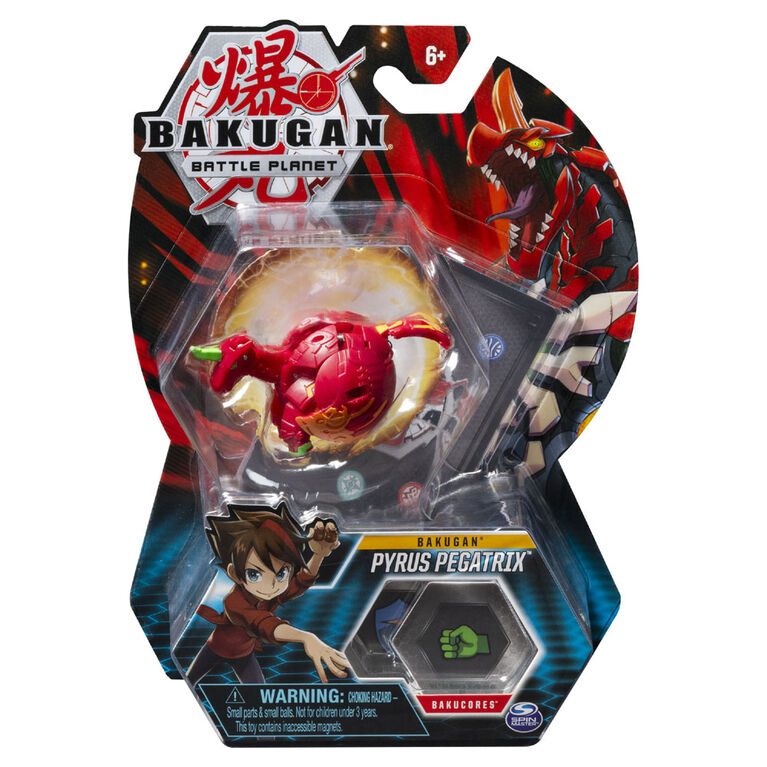 Bakugan, Pyrus Pegatrix, Créature transformable à collectionner de 5 cm