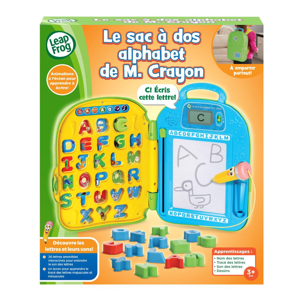 LeapFrog Mr. Pencil's ABC Backpack - French Edition | Toys R Us Canada
