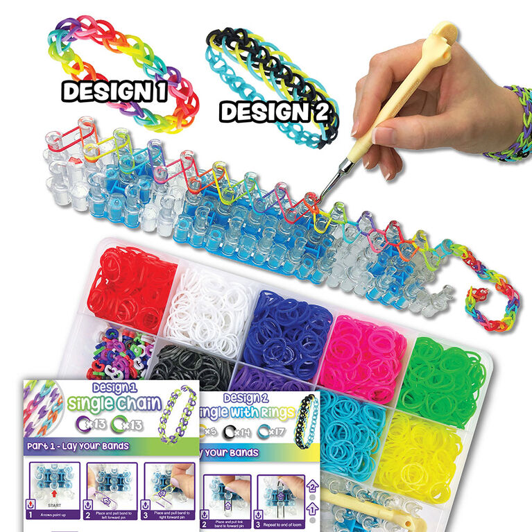 Rainbow Loom : Les meilleures idées de création en élastique - Toute l'actu  fun - Jeux 2 Filles