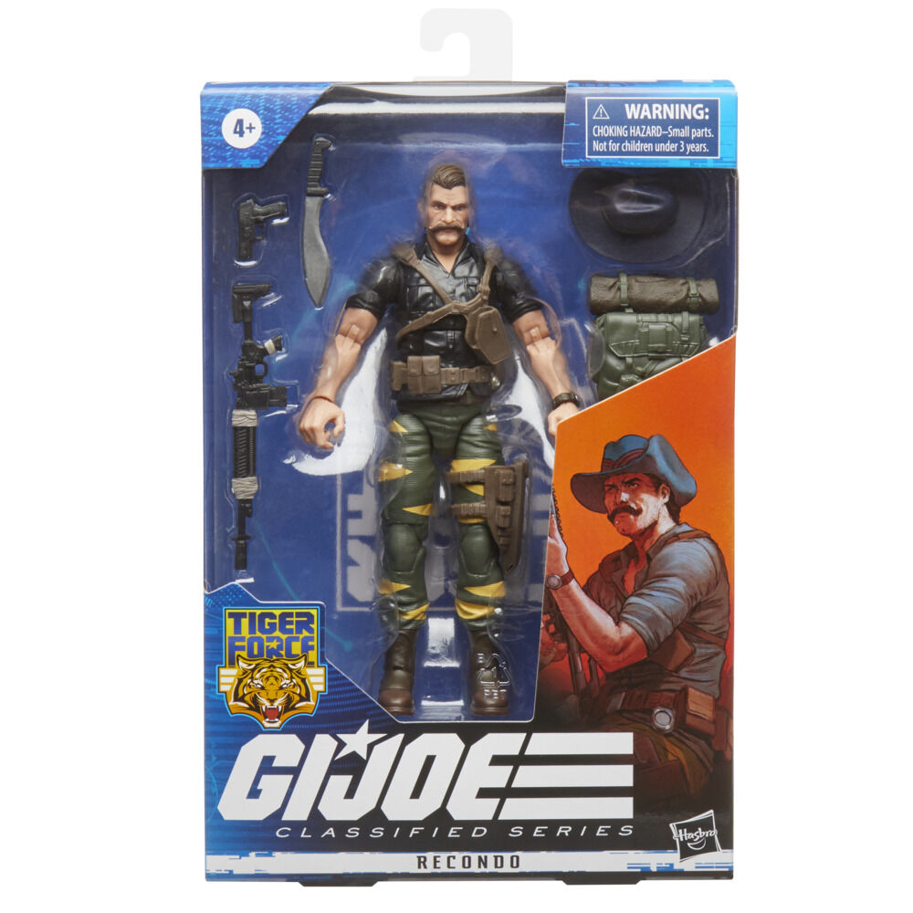 G.I. Joe Classified Series Tiger Force Recondo Action Figure 55 ...
