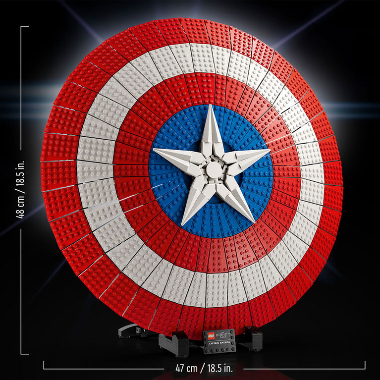 LEGO Marvel Le bouclier de Capitaine America, 76262